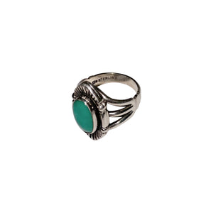 Size 3 Sterling Silver Turquoise Ring
